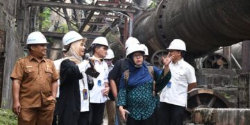 Kunjungan Kemendikbudristek dan BRIN ke Pabrik Indarung 1. (dok. Humas)