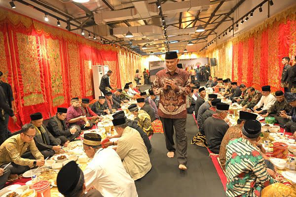 Punya Warisan Dunia, Masyarakat Sumbar Diminta Rawat Wisata Tambang Batu Bara Ombilin Sawahlunto 1 Galanggang Arang Anak Nagari Merayakan Warisan Dunia. (Foto: Dok. Adpim)