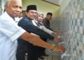 Tempat wuduk Musala MTsS dan MA Limau Manis yang dibantu Semen Padang diresmikan. (dok. istimewa)