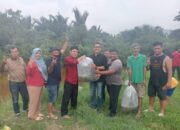 Rachmad Wijaya Tebar Ribuan Bibit Ikan Nila untuk Warga Skep Mata Air