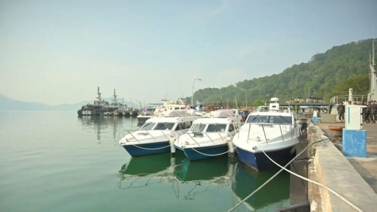 Tiga kapal baru yang akan dioperasikan untuk pengawasan perairan. (ANTARA/HO-Biro Adpim Sumbar)