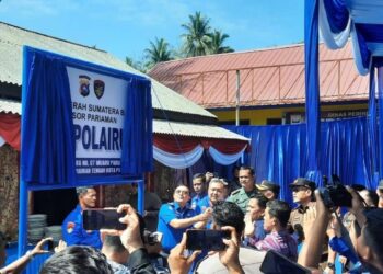 Optimalkan Pengawasan, Satpolairud Polres Pariaman Diresmikan