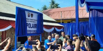 Optimalkan Pengawasan, Satpolairud Polres Pariaman Diresmikan