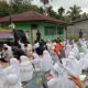 Aksi bela Palestina yang dilakukan masyarakat Bungus Teluk Kabung pada Sabtu (18/11/2023) siang. (Foto: Dok. Radarsumbar.com)