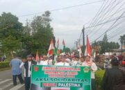 Aksi Peduli Palestina, Ribuan Warga Agam Turun ke Jalan Galang Donasi