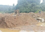 Polres Pasbar Razia Lokasi Penambangan Emas Ilegal, Penambang Diduga Kabur Duluan