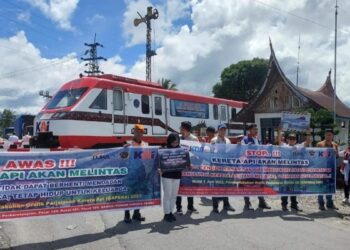 29 Kecelakaan di Jalur Kereta Api di Sumbar sepanjang 2023, 31 Orang jadi Korban