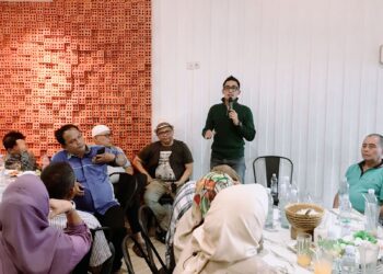 Rachmad Wijaya Bersilaturahmi dengan Tokoh Masyarakat Rawang Padang Selatan