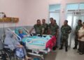 Kababinmin Vetcad Kodam I Bukit Barisan Sambangi Prajurit dan Veteran di Dumai 3 Kepala Badan Pembinaan Administrasi Veteran dan Cadangan (Kababinmin Vetcad) Kodam I/Bukit Barisan, Kolonel Inf Joko Suparyanto menyambangi prajurit dan veteran di Dumai. (Foto: Dok. Istimewa)