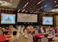 Sosialisasi Kebijakan Sarana Perdagangan dan Logistik yang dilaksanakan oleh Direktorat Sarana Perdagangan dan Logistik Direktorat Jenderal (Ditjen) Perdagangan Dalam Negeri (PDN) Kemendag di Hotel Mercure Padang, Rabu (15/11/2023) siang. (Foto: Dok. Tim AR)