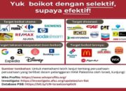Ini Produk Dalam Daftar Target Boikot BDS, Tidak Ada Danone