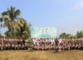 Gerakan 10 Juta Pohon, Polda Sumbar Tanam Ribuan Pohon di Padang 5 Gerakan 10 juta pohon yang digagas oleh Polri diikuti Polda Sumbar. (dok. Bidhumas)