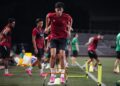Misi Khusus Timnas Indonesia Jelang Laga Melawan Filipina 3 Latihan para pemain Timnas Indonesia senior jelang laga melawan Filipina. (dok. PSSI)