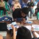 Suasana registrasi ulang dan pembagian jersey dan nomor BIB di Sekretariat Amril Amin, Jalan Cempaka No.1, Mata Air, Kecamatan Padang Selatan. (dok. istimewa)