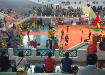 Tim barongsai Sumbar raih medali di Porwil XI. (dok. istimewa)