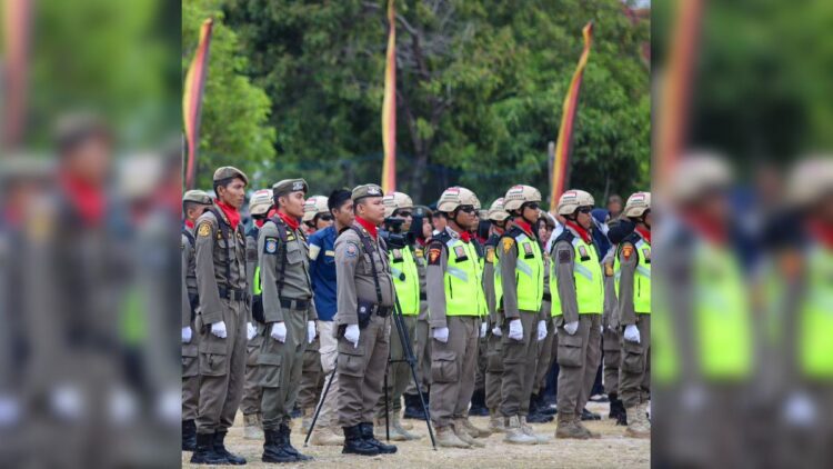 Satpol PP Padang Terjunkan 400 Personel Amankan Nataru. (Foto: Dok. Satpol PP Padang)