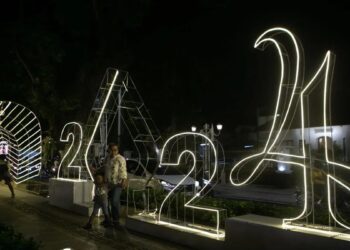 Malam Tahun Baru di Jakarta Dimeriahkan Pertunjukan 500 Drone