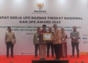 Baznas Semen Padang Raih Tiga Penghargaan UPZ Awards 2023