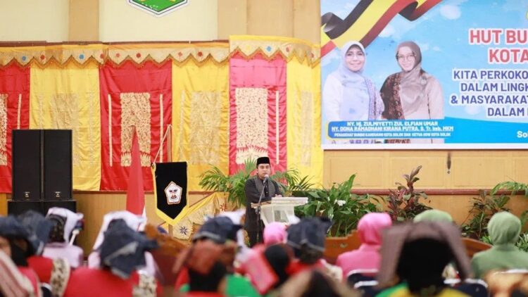 Puskesmas Tanjung Paku Solok Terpilih jadi Percontohan di Sumbar 1 Wakil Wali Kota Solok Ramadhani Kirana Putra saat memberikan kata sambutan (ANTARA/HO-Prokomp Solok)