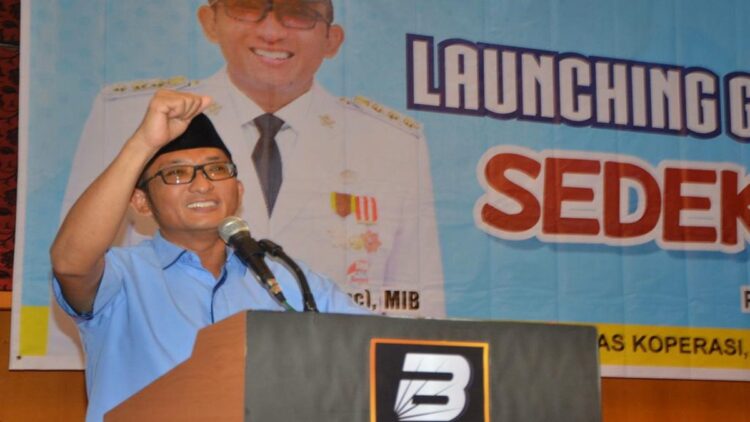 Pemko Padang Dorong UMKM "Sedekah Jempol" 1 Wali Kota Padang Hendri Septa. (Foto: Dok. Diskominfo Padang)