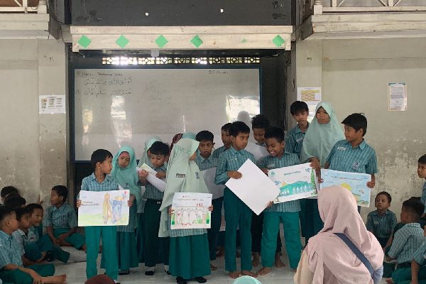 Salah satu kegiatan di SDIT Permataku usai masa ujian akhir sekolah (UAS). (Foto: Dok. Istimewa)