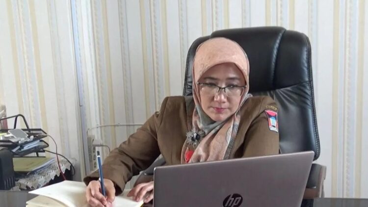 Direktur RSUD dr. Rasidin Padang, dr. Desy Susanty.An (ANTARA/Melani Friati)