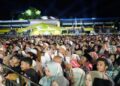 Meski Diguyur Hujan, Warga Solok Selatan Tetap Antusias Hadiri Tabligh Akbar UAS