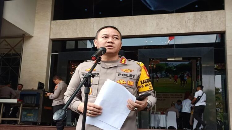 2.464 Personel Polisi Dikerahkan Amankan Debat Cawapres di JCC 1 Kabid Humas Polda Metro Jaya Kombes Pol Trunoyudo Wisnu Andiko saat konferensi pers di Jakarta, Rabu (6/12/2023). ANTARA/Ilham Kausar