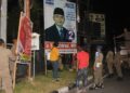 Penertiban baliho dan Alat Peraga Kampanye (APK) Caleg yang melanggar aturan di Padang. (Foto: Dok. Satpol PP Padang)