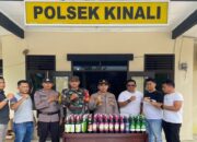 Razia Gabungan, Petugas Sita 60 Liter Tuak-79 Botol Miras di Pasaman Barat