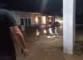 Sungai Batang Panapa Pasaman Meluap, Ratusan Rumah Warga Terendam Banjir