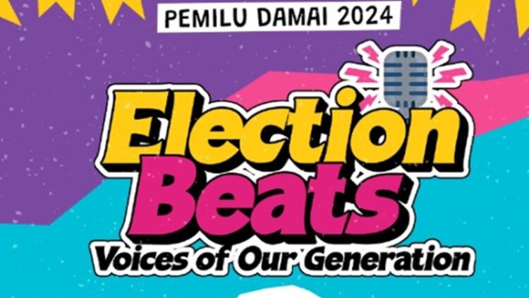 Kementerian Kominfo Ingatkan Pemilih Muda Datang ke TPS di "Hari Kasih Suara" 1 Flyer Election Beats “Voices Of Our Generation”. (Foto: Kementerian Kominfo)