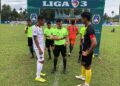 PSP Padang Bungkam PSKB dengan 10 Pemain, Kans ke Semifinal Terbuka 3 Laga PSP Padang vs PSKB di semifinal Liga 3 Sumbar yang digelar di Stadion Sungai Sariak, Padang Pariaman. (dok. Asprov PSSI Sumbar)