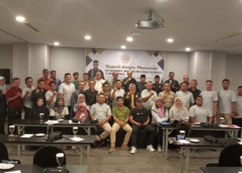 Raker Pengprov IPSI Sumbar di Ibis Hotel. (dok. Radarsumbar.com)