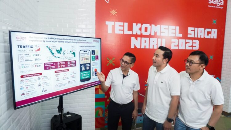Semarakkan Semangat Nataru 2024, Telkomsel Siaga Optimalkan 233 Ribu BTS 1 Telkomsel Siaga NARU 2023-2024. (dok. Telkomsel)