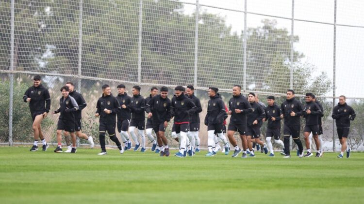 Timnas Indonesia Menjalani Latihan Perdana di TC Turki 1 Latihan perdana Timnas Indonesia di Turki. (dok. PSSI)