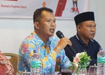 Ketua Bawaslu Pasbar, Wanhar. (Foto: Dok. Antara/Altas Maulana)