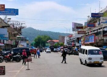 Penataan PKL di Pasar Raya Padang. (dok. istimewa)
