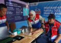 Posko medis gratis Pertamina didirikan selama masa Natal 2023 dan Tahun Baru 2024. (Foto: Dok. Pertamina Patra Niaga Sumbagut)