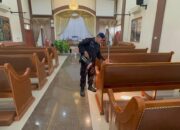 Pengamanan Rangkaian Perayaan Natal, Polda Sumbar Sterilisasi Gereja