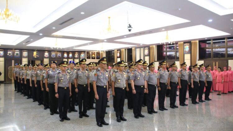 Penghujung Tahun, Polri Naikkan Pangkat 22 Pati dan 211 Kombes 1 sertijab pati di Mabes Polri 1