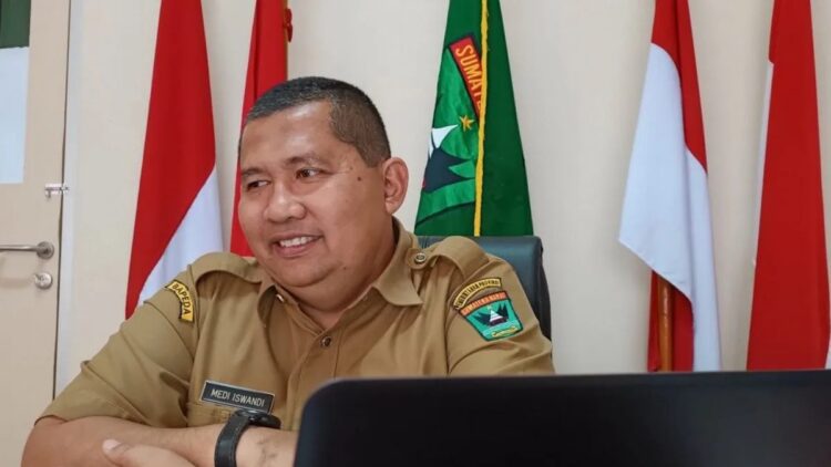 Kepala Bappeda Sumbar, Medi Iswandi. (ANTARA/Miko Elfisha)