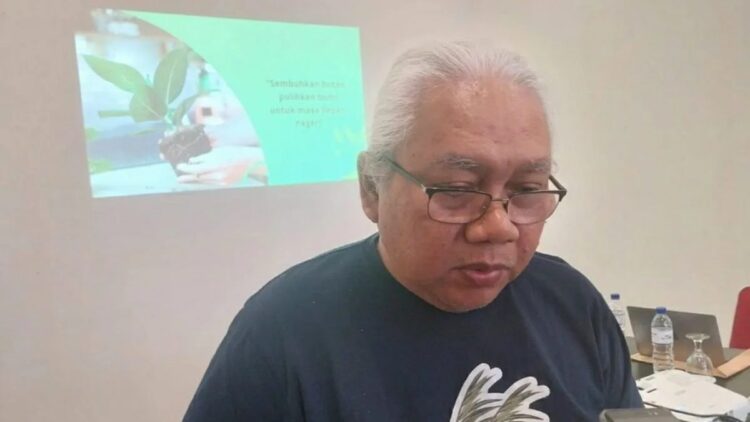 Komit Jaga Alam, Jumlah Tutupan Hutan Sumbar Bertambah 3 Ribu Ha 1 Senior Advisor KKI Warsi, Rudi Syaf. (ANTARA/ Melani Friati)