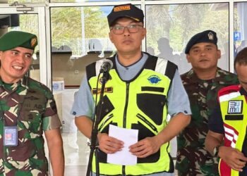 Bandara Internasional Minangkabau (BIM) dibuka lagi pada Sabtu pagi setelah sempat ditutup pada Jumat kemarin karena terdampat abu vulkanik Gunung Marapi. (dok. istimewa)
