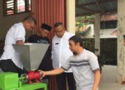 Kembangkan Budidaya Maggot, Pemko Solok Bantu Mesin Pencacah