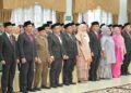Daftar Lengkap Pelantikan Terbaru ASN di Pemprov Sumbar, Bapenda "Cuci Gudang" 3 Pelantikan Kepala OPD dan puluhan ASN eselon 3-4 di lingkungan Pemprov Sumbar. (Foto: Dok. Adpim)