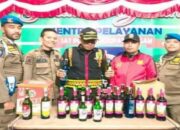 Razia Pekat, Satpol PP Damkar Agam Sita Puluhan Botol Miras