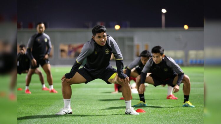 Kapten Timnas Indonesia Asnawi Mangkualam Bahar siap dimainkan saat laga kontra Irak, Senin (15/1/2024). (Foto: Dok. PSSI)