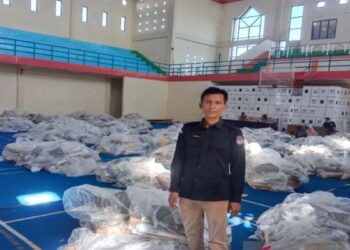 Kemas Logistik Pemilu, KPU Agam Gunakan Lima Lokasi Ini