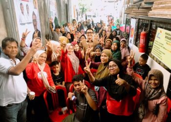 Kampanye di Rawang, Caleg Gerindra DPRD Padang Rachmad Wijaya Ajak Warga Pilih Prabowo-Gibran